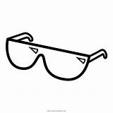 Sunglasses Coloring Page  Free sunglasses For Kids sketch template