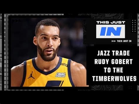 The Jazz trade Rudy Gobert to the Timberwolves 👀 | This Just In