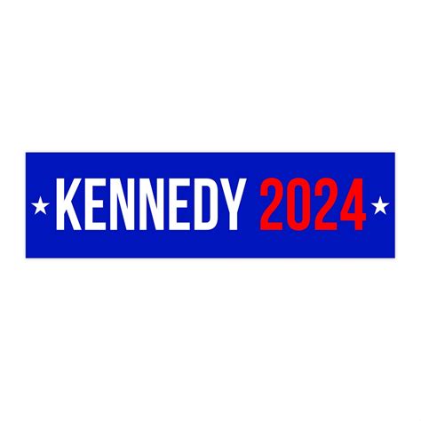 Rfk Jr 2024 RFK Jr 2024 Blue Bumper Sticker RFK Jr for - Etsy