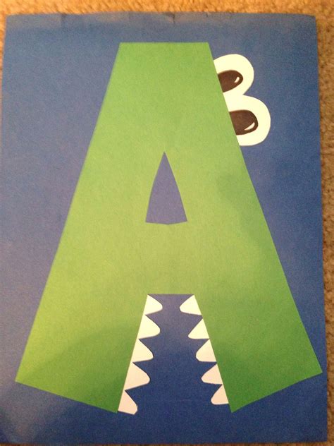 Pin by Sophia Lucero on My Preschool alphabet crafts | Alphabet crafts, Alphabet crafts ...