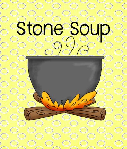 Stone soup clipart