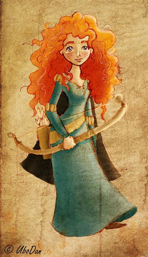 Merida - Brave Fan Art (31312385) - Fanpop