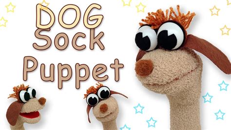 How to make a Dog Sock Puppet - Ana | DIY Crafts - YouTube