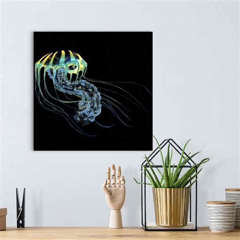 A bioluminescent Jellyfish Wall Art, Canvas Prints, Framed Prints, Wall Peels | Great Big Canvas