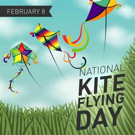 February 8 | Kite flying, Kite flyer, Go fly a kite