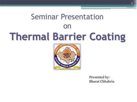 Thermal barrier coating