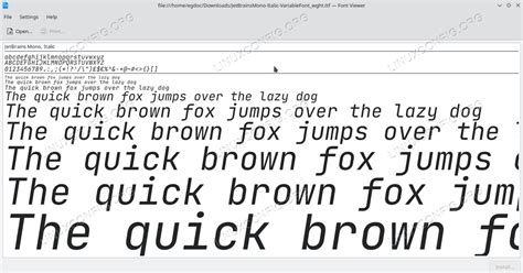 How to install and manage fonts on Linux - Linux Tutorials - Learn Linux Configuration