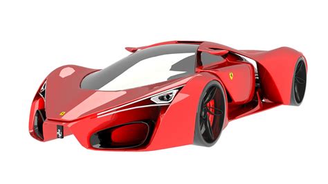 ferrari f80 concept 3d 3ds