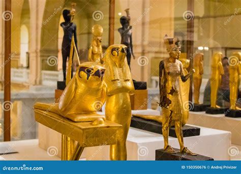 Ancient Artifacts in the Egyptian Museum, Cairo Editorial Photo - Image ...