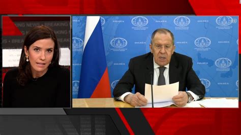 CNN anchor reacts to Russian foreign minister Sergey Lavrov - CNN Video