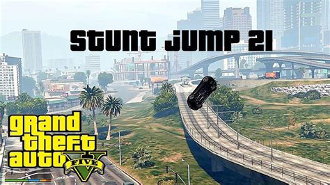 GTA V Stunt Jump #21 location, complete guide for jump.#game #gtav #gta5 - YouTube