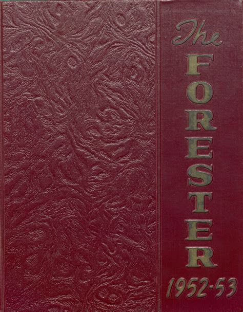 1953 yearbook from Forest Lake High School from Forest lake, Minnesota for sale