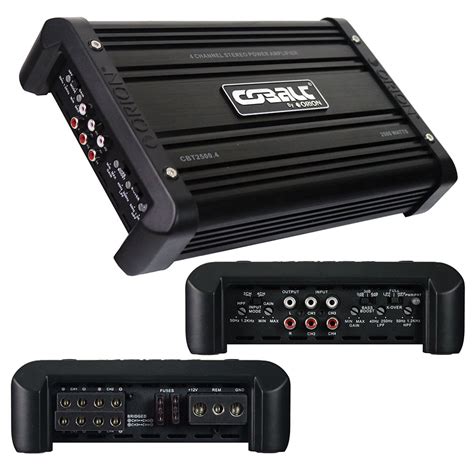 Orion CBT25004 Cobalt 4 Channel Amplifier 2500 Watts Max - Walmart.com