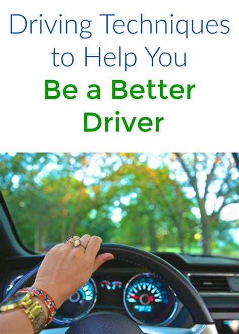 Driving Techniques to Help You Be a Better Driver - Easy Tips!