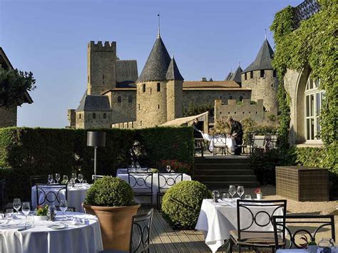 The Hotel de la Cité, Carcassonne, France. Medieval castle hotel. Languedoc Roussillon, Lausanne ...