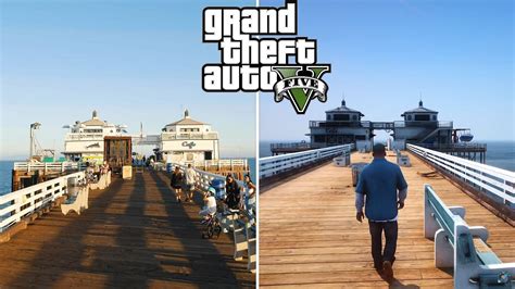 New video compares GTA 5 locations with their real-life counterparts