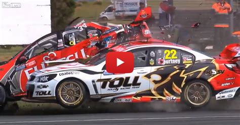 Slow Motion V8 Supercar Crash | Engaging Car News, Reviews, and Content ...