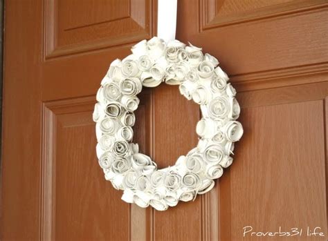 Proverbs 31 Life: Toilet Paper Roll Wreath