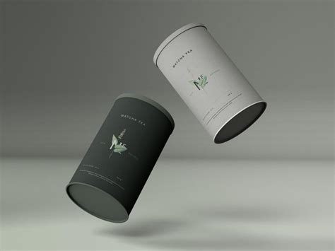 Free Cylinder Package Mockup – FreeMockup.net