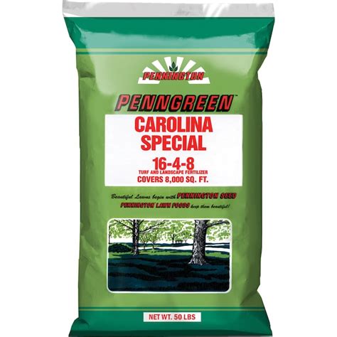 Pennington Carolina Special 50-lb 8000-sq ft 16-4-8 All-purpose Fertilizer at Lowes.com