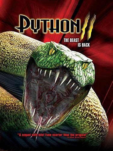 Python 2 (2002) | Movie monsters, Horror movie posters, Thriller movies