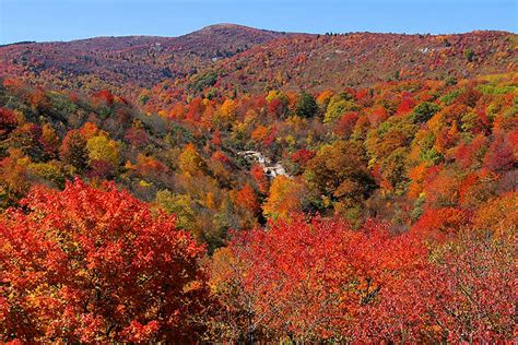 Blue Ridge Parkway Fall Color Top 20 Stops