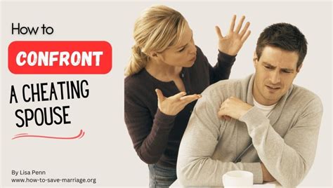 How to Confront a Cheating Spouse (with Confidence)