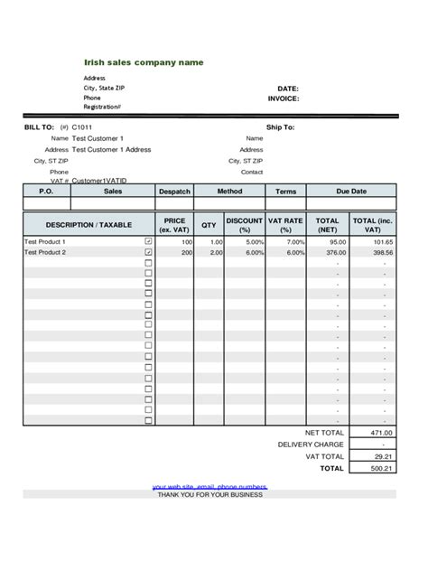 Excel Spreadsheet Invoice intended for Excel Templates For Invoices Spreadsheet Template — db ...