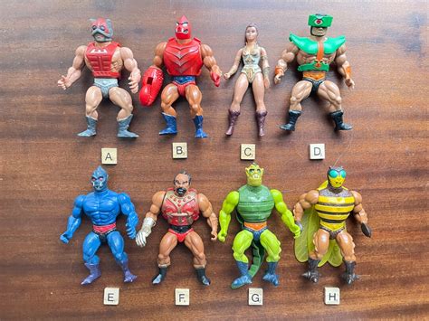 Vintage He-man Action Figures, Master of the Universe, Choose Your ...