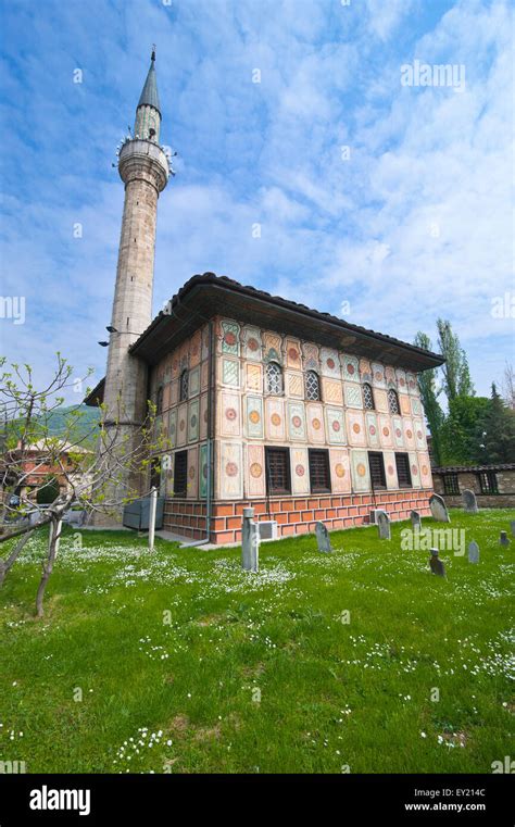 Painted mosque Sarana Dzamija, Tetovo, Macedonia Stock Photo - Alamy