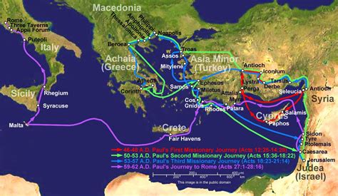 Introduction to Acts of the Apostles | Acts of the apostles, Paul's missionary journeys, Bible ...