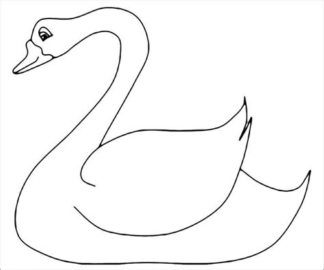 Swan Coloring Pages - ColoringBay