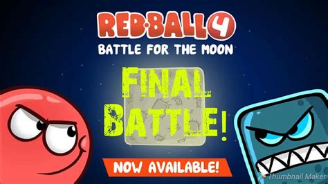 Red Ball 4 | Battle For The Moon BOSS Level - YouTube