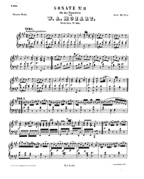 Mozart Sonata Kv 331 Pdf Free - nismysimrire