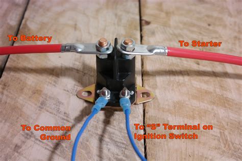 3 Pole Starter Solenoid Wiring Diagram - Database - Wiring Collection