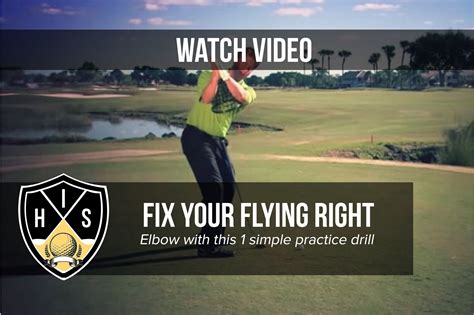 Flying Right Elbow: Fix Fast And Hit The Ball Longer & Straighter — Hitting It Solid: Play ...