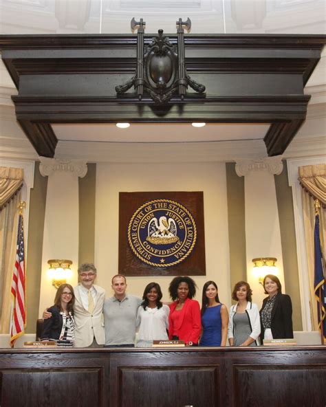 LL.M. Students visit the Louisiana Supreme Court | LSU Law Worldwide