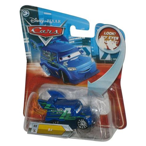 Disney Pixar Cars Lenticular Eyes Eyes Change DJ Mattel Die Cast Toy ...