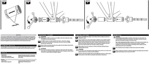 SRAM BB30 Adapter to BSA Installation Instructions