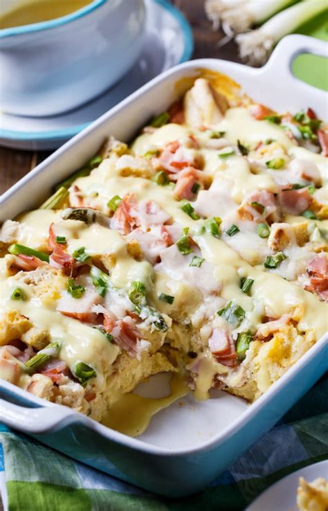 Eggs Benedict Casserole - Spicy Southern Kitchen