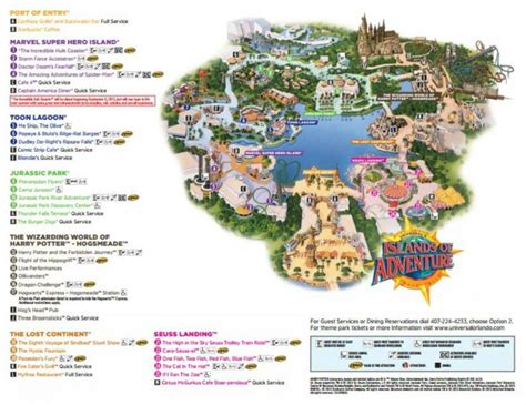 Maps Of Universal Orlando Resort's Parks And Hotels - Universal Studios ...