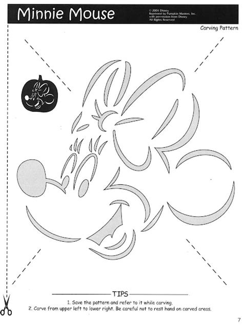 Free Printable Mickey Minnie Mouse Pumpkin carving stencils patterns | Funny Halloween Day 2020 ...