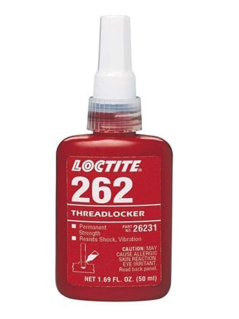 Buy Genuine Henkel LOCTITE 262 X 250ML Red HighMed Strength Torque ...