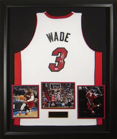 Dwyane Wade Signed Jersey, Autographed Jerseys