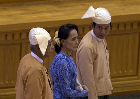 Myanmar swears in new president Htin Kyaw | CNN