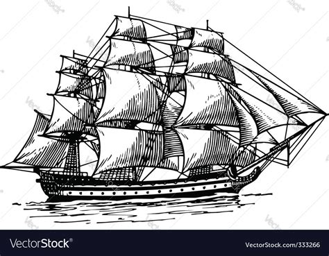 Ship Royalty Free Vector Image - VectorStock