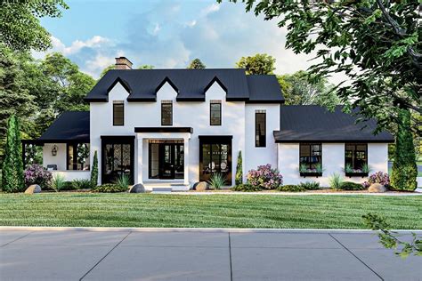 Plan 62884DJ: 4-Bed Southern-style House Plan with a Modern Touch - 3161 Sq Ft | Southern style ...