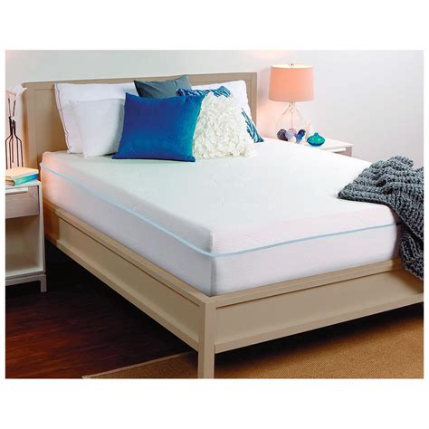 Sealy 10" Memory Foam Mattress, Queen - 299701, Mattresses & Frames at Sportsman's Guide