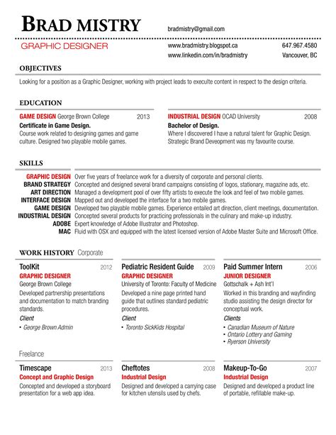 Graphic Designer CV | Templates at allbusinesstemplates.com