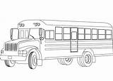 Draw School Bus Coloring Page  Free Printable Pages sketch template